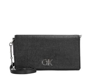 Calvin Klein Tex - Abendtasche Mini 24 cm (ck black)