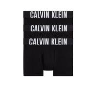 Trunk "TRUNK 3PK", Herren, Gr. S (48), schwarz (schwarz, schwarz, schwarz), Jersey, Obermaterial: 95% Baumwolle, 5% Elasthan, CALVIN KLEIN UNDERWEAR, unifarben, körpernah, Unterhosen, mit Logo-Elastik