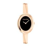 Calvin Klein Twisted Bezel Collection Analoguhr für Damen mit Edelstahlarmband