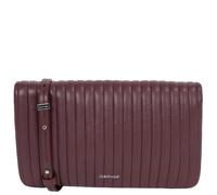 Calvin Klein Umhängetasche Mini Line Quilt Crossbody vineyard wine