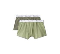 Calvin Klein Underwear "2PK TRUNK" Packung, 2er-Pack, 2 Stk. mit Logobund (56944721-152) khaki, olivgrün