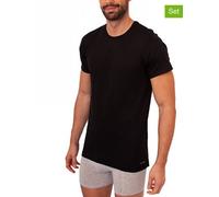 CALVIN KLEIN UNDERWEAR 3er-Set: Shirts in Schwarz - Größe L | Herren Plussize