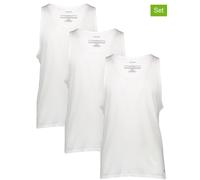 CALVIN KLEIN UNDERWEAR 3er-Set: Unterhemden in Weiß - Größe L | Herren Waesche
