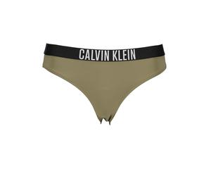CALVIN KLEIN UNDERWEAR Bikini-Hose in Khaki - Größe L | Damen Bademode