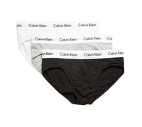CALVIN KLEIN UNDERWEAR Herren Slip "Hip Brief" 3er-Pack, multicolor, Gr. S