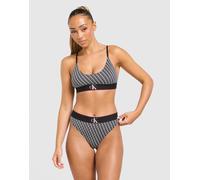 Calvin Klein Underwear CK Graphic All Over Print Bralette - Damen, Schwarz - M