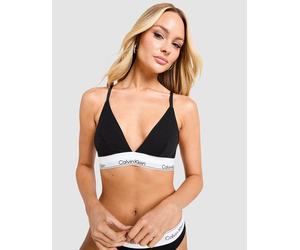 Calvin Klein Underwear Icon Cotton Triangel Bralette Damen - Damen, Schwarz - S