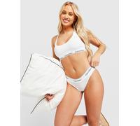 Calvin Klein Damen Slip Modern Cotton Weiß Größe L