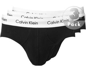 Calvin Klein Underwear Slips Herren Baumwolle schwarz, 6 (L)