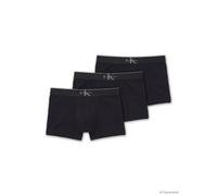 Calvin Klein Underwear "Trunk 3PK" Packung, 3er-Pack, Körpernahe Passform mit elastischem Bund (72927860-XXL) schwarz, schwarz, schwarz