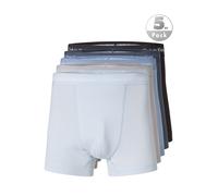 Trunk CALVIN KLEIN UNDERWEAR "TRUNK 5PK" Gr. S (48), bunt (ink, plein air, ash, troposph, blck) Herren Unterhosen (52503511-S) ink, plein air, ash, troposph, blck