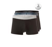 Calvin Klein Underwear Trunks Herren Baumwolle schwarz, 4 (S)