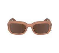 Calvin Klein Unisex Adult Sunglasses CK24511S - Peach with Solid Brown Lens