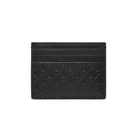 Calvin Klein Unisex Kartenhalter Emblem Emboss Card Case Black, Small, LV04D1128G, Black, Unisex-Erwachsene