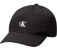 Baseball Cap CALVIN KLEIN JEANS "MONOGRAM BASEBALL CAP", Baby, Gr. S/M, schwarz (ck schwarz), Baumwolle, unifarben, casual, Caps (95208712-S) ck schwarz