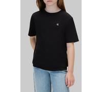 Calvin Klein Unisex Mini Badge Regular T-shirt Black Größe: 10 | T-Shirts Outlet | kids | Schwarz