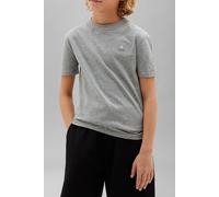 Calvin Klein Unisex Mini Badge Regular T-shirt Medium Grey Heather Größe: 14 | T-Shirts Outlet | kids | Grau