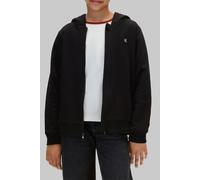 Calvin Klein Unisex Mini Badge Zip-through Black Größe: 16 | Jacken Outlet | kids | Schwarz