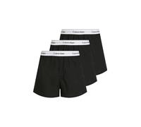 Calvin Klein Unterwäsche 3er-Pack gewebte Boxershorts Slim - Icon Baumwollstretch Schwarz 4XL
