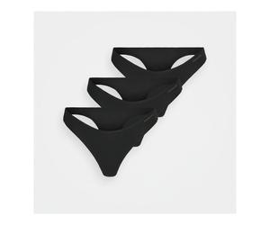 Calvin Klein Unterwäsche 3er Pack String-Tanga - Schwarz M