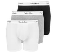 Calvin Klein Unterwäsche Boxershorts Brief Modern Cotton (Baumwolle) mehrfarbig schwarz/weiss/grau Herren - 3 Stück, Größe M