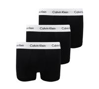 Calvin Klein Unterwäsche Boxershorts Low Rise Trunk (Baumwolle) schwarz/weiss Herren - 3 Stück, Größe L