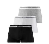 Calvin Klein Unterwäsche Boxershorts Trunk (Baumwolle) mehrfarbig schwarz/weiss/grau Herren - 3 Stück, Größe S