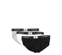 Calvin Klein Jeans Herrenslip-set Mann Hip Brief 3pk Grau S