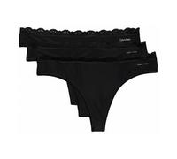 Calvin Klein Unterwäsche Tanga 3er-Pack Schwarz XS