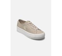 Calvin Klein Sneaker Vulc Flatform Low Cv Mg YW0YW01763ACF beige Größe 38