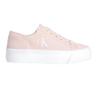 Calvin Klein Plateausneaker Vulc Flatform Low CV MG Damen Rose Gr. 40 Textil unifarben