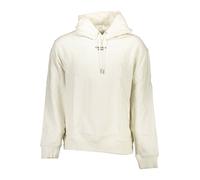 CALVIN KLEIN WEISS HERREN SWEATSHIRT OHNE REISSVERSCHLUSS - 2XL / Weiß / Erwachsene