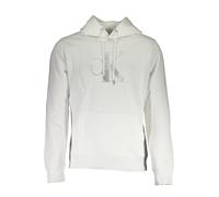 CALVIN KLEIN WEISS HERREN SWEATSHIRT OHNE REISSVERSCHLUSS - xl / weiss / erwachsene