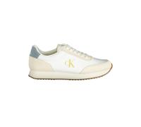 Calvin Klein weiße Polyester Herren Sneaker EU40/US7 Beige