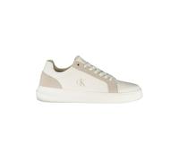 Calvin Klein Weiße Polyurethan Herren Sneaker EU40/US7 Weiß