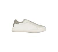 Calvin Klein weiße Polyurethan Herren Sneaker EU44/US11 Weiß