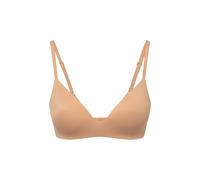 Schalen-BH "WIRE FREE T SHIRT BRA", Damen, Gr. 80, Cup B, beige (cedar), Obermaterial: 79% Polyamid, 21% Elasthan, CALVIN KLEIN UNDERWEAR, unifarben, Basic, körpernah, BHs Schalen-BH, mit Logoschriftz