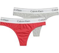 Calvin Klein Lv00qf8834 Tanga 2 Einheiten M Punch Pink / Grey Heather