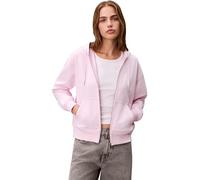 Calvin Klein Women's Archive Logo French Terry FZ HOO LV047B237G Sweatshirts PINK (Pearly Pink), S, Rosa (Pearly Pink), S