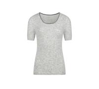 CALYMA Damen Shirt Amalya 49% Alpaka, graumeliert, Gr. S