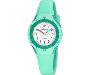 Calypso Analoge Kinderuhr aus Grünem Kautschuk - Quarzwerk - Kinderuhr - Hochfestes Kristallglas - Wasserdicht 10 ATM K5856/2 - My First Watch
