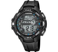 Calypso Chronograph Armbanduhr schwarz Alarm Datum K5836/4