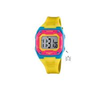 Calypso Color Splash Kinderuhr Silikonband gelb Datum Dualzeit K5813/2