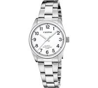 Calypso Damen Analog Uhr Edelstahl 316L Silber - Quarzwerk - Mineralglas Hochfest - Wasserdicht 5 ATM K5863/1 - Basic