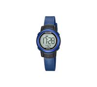 Calypso Damen Digitaluhr Kautschuk - Hochwertiges Glas - Wasserdicht 10 ATM - Datum, Kalender, Stoppuhr, Doppelzeit, Licht, Alarm, 12/24 Std K5736