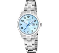 Calypso Damenuhr K5873/3 - Analoge Quarz - 5 ATM wasserfest - Versilbertes Edelstahlarmband - Basic