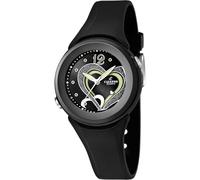 Quarzuhr CALYPSO WATCHES, schwarz, Armbanduhren, Damen, Quarzuhr, Armbanduhr, Damenuhr, mit Herzmotiv, bis 10 bar wasserdicht (741846-0) schwarz