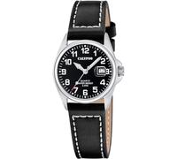 Calypso Damenuhr Analog aus Leder Schwarz