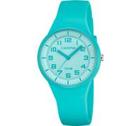 Calypso Damenuhr Analog - Kautschuk Blau - Quarzwerk - Robustes Glas - Wasserdicht 10 ATM - Trendy - K5851/4