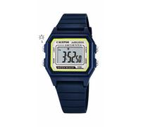 Calypso Digital Crush Armbanduhr Silikonband blau Datum Alarm K5805/3